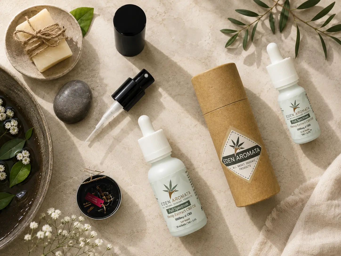 Organic 5% / 20% · 10 & 30ml